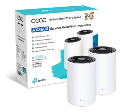 Access Point Tp-link Deco X68 Ax3600 Wifi6 (pack 2)-one Mesh