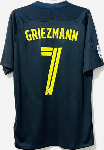 Jersey Atlético De Madrid 2017 Visita Negr Antoine Griezmann