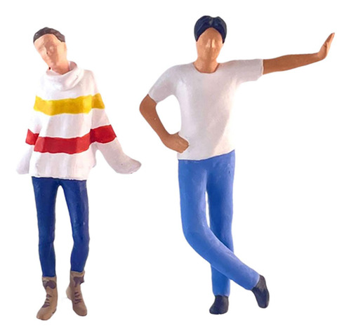 2x Figuras De Personas 1/64, Mini Figuras De Estudiantes,