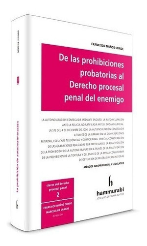 De Las Prohibiciones Probatorias Al Derecho Procesal Penal D