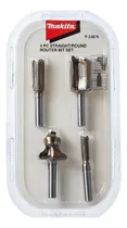 Comprar Set Fresas Makita 1\u002F4'' Para Router Tupi Fresadora P-24876