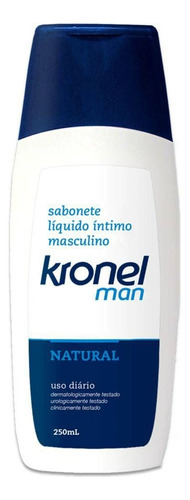 Kronel Man Natural Sabonete Intimo Masculino 250ml Original