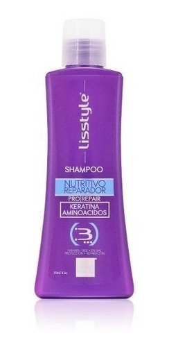 Shampoo Nutritivo Reparador Lisstyle Lm - mL a $96