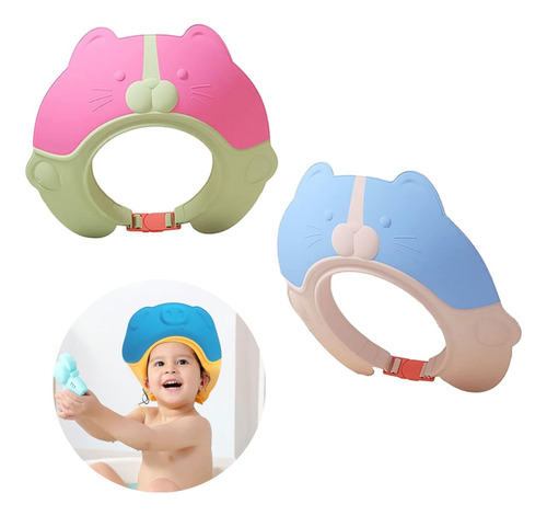 Gorro Sombrero De Baño Ducha Niños Bebés Diseño Gatos