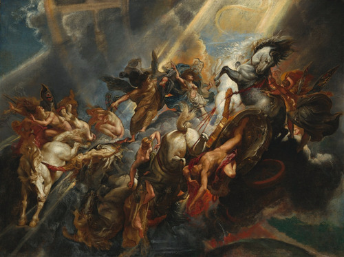 Cuadro Decorativo, Rubens  La Caída De Phaeton  1605 / Tela