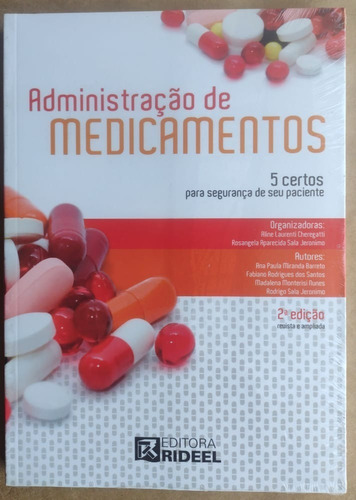 Livro Administração De Medicamentos 