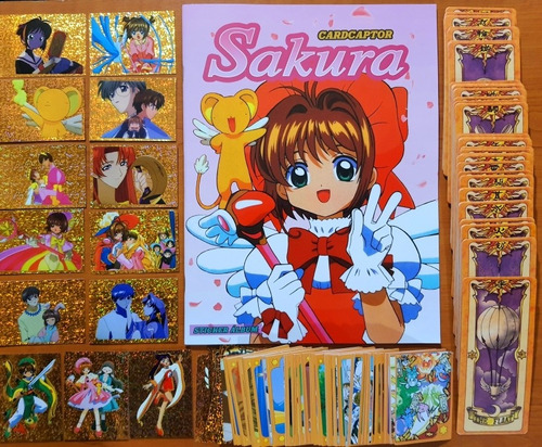 Album Sakura Completo A Pegar + Set De Clow Cards Y Poster.