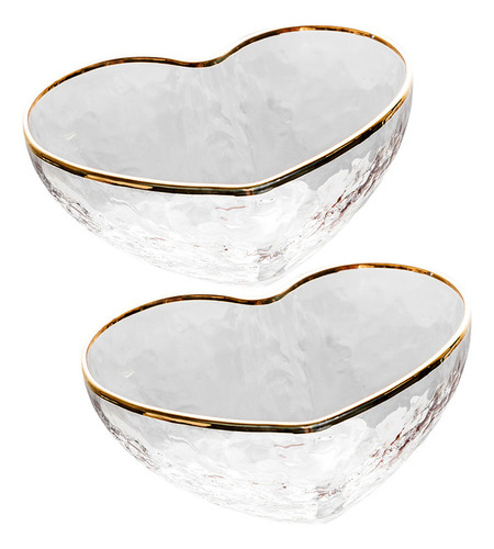 Plato De Cristal Para Salsas Y Postres, 2 Unidades