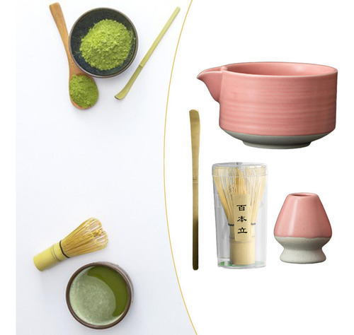 Elegante Kit De Del Té Matcha