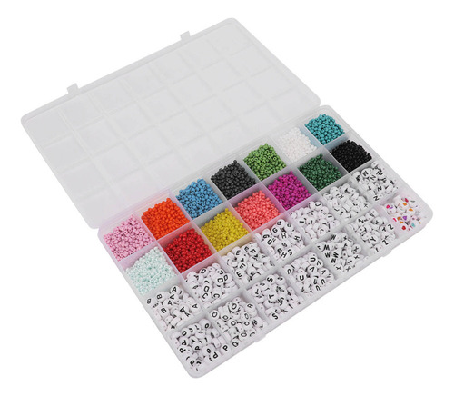 Letter Beads 6303pcs Caja De Almacenamiento Ejercicio Mano O