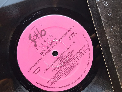 Disco Vinilo Roc & Kato / Live And Direct From Le Digital (Usado)