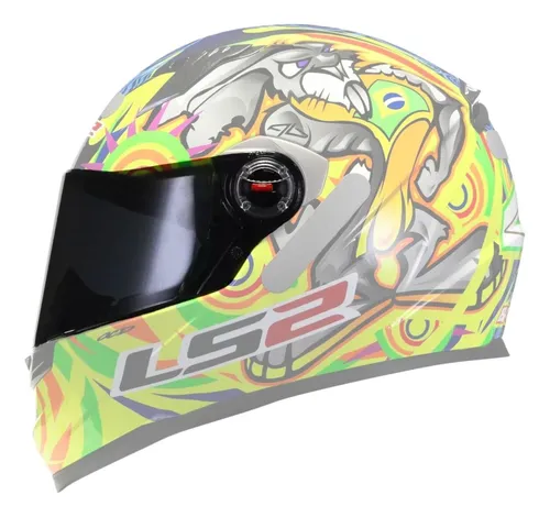 Capacete Masculino Fechado Asx Vector Verde Esportivo