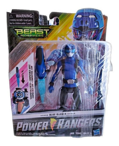 Blue Ranger Power Rangers Figura Hasbro Beast Morphers 