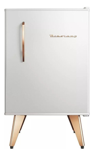 Frigobar Brastemp Retrô 76 Litros Marsala Wine Bra08hg 110v Cor Ice White 220v