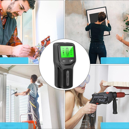 A 1 Detector De Clavos De Pared Con Pantalla Lcd Negra