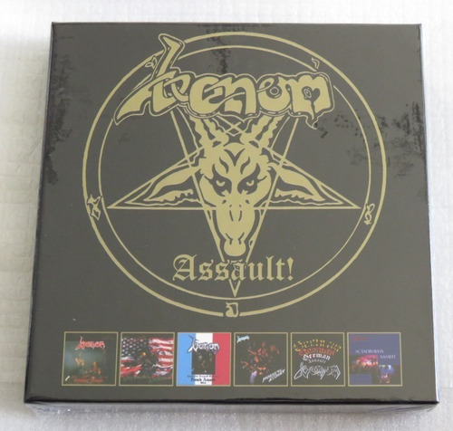 Imagem 1 de 5 de Venom Assault! 6 Cd Box Selado Canadian American Japanese