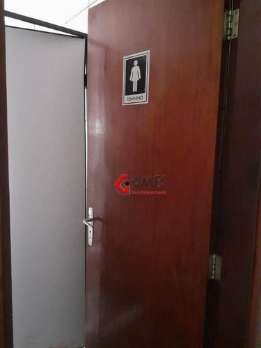 Imagem 7 de 21 de Salão Para Alugar, 135 M² Por R$ 3.000,00/mês - Jardim Hollywood - São Bernardo Do Campo/sp - Sl0084