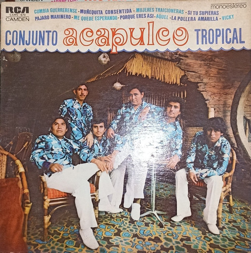 Disco Lp Vinilo De Conjunto Acapulco Tropical 1974
