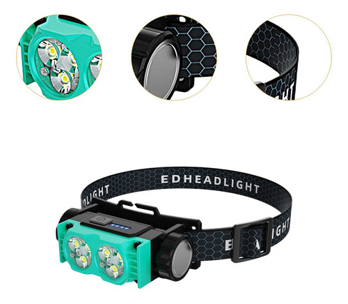 Linterna Frontal Led Recargable, Linterna Frontal Led,