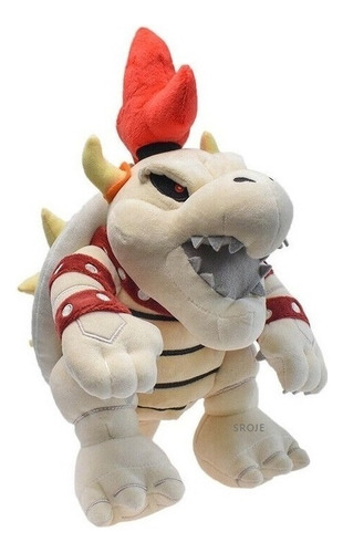M Super Mario Dry Bones Koopa Bowser Muñeco Peluche Juguete
