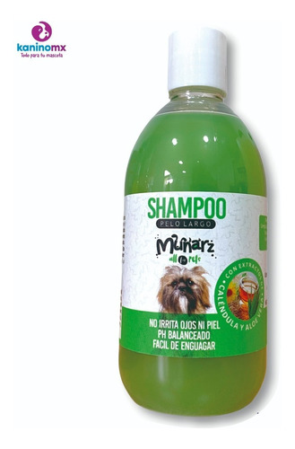 Shampoo Natural Para Perros 500 Ml Elimina Olores Balance Ph
