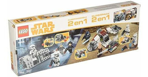 Lego 66596 Star Wars Super Battle Pack 2 En 1 Incluye 75206 