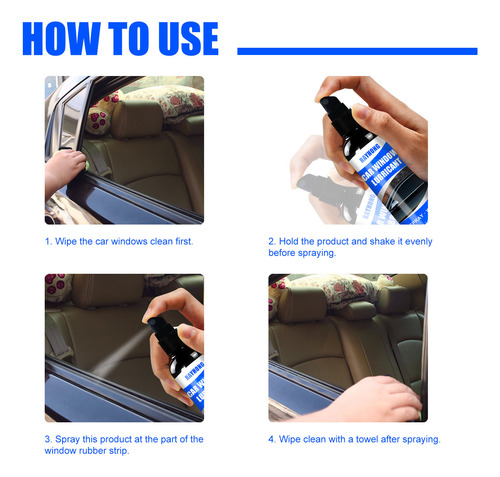 Spray Lubricante Con Tira Selladora Sunroof Track, 60 Ml