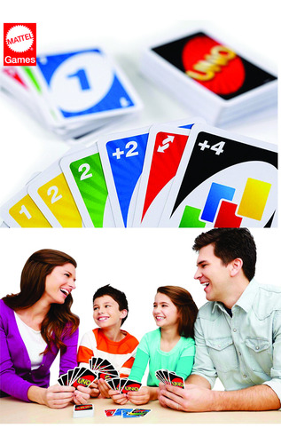 Pack Juego D Cartas* Uno Y Juego Memoria De Luces Neocenter