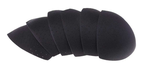 6 Pares De Espuma De Sujetador Almohadillas Triángulo Push -