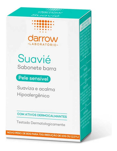 Sabonete Darrow Suavié Barra Com 80g