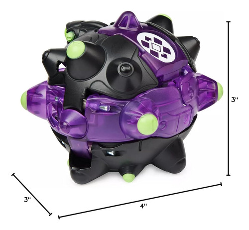 Bakugan Geogan Rising 2021 Geogan Deka Darkus Sluggler, Figu