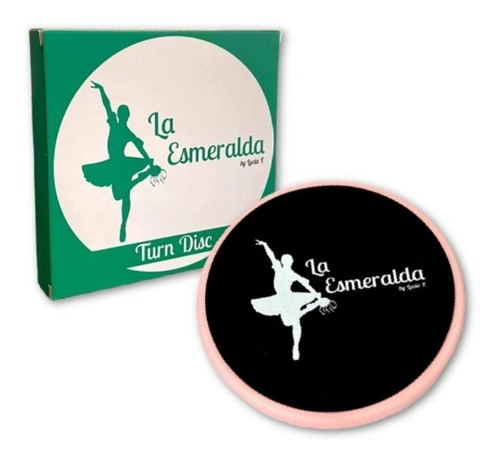 La Esmeralda Ballet Turning Board (pink With Gift Box But W