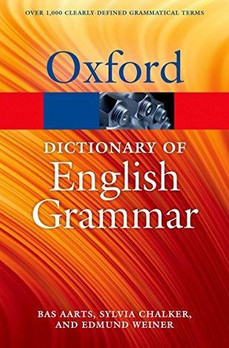 The Oxford Dictionary Of English Grammar - Bas Aarts