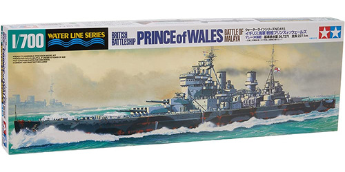 Tamiya 31615 1/700 Acorazado Británico Prince Of Wales Kit D