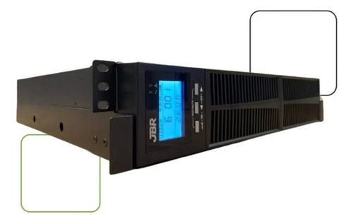 Nobreak Rack Jbr 3kva Senoidal Entrada 220v Saída 220v