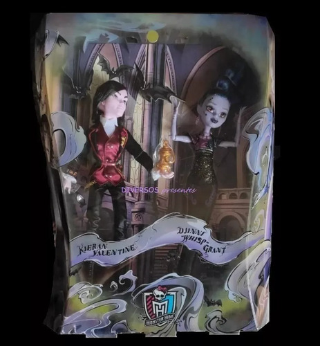 Monster High Kieran Valentine Djinni Whisp Grant Sdcc 2014