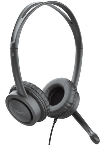 Imagen 2 de 10 de Auricular Trust Mauro Usb Headset Microfono Pc Cable Full