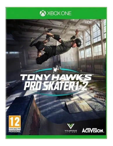 Jogo Xbox One Tony Hawks Pro Skater 1 & 2 Lacrado Europeu