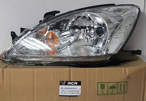 Faro Mitsubishi Lancer/touring Delantero Izquierdo 05-15 Rcr