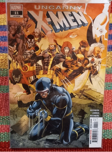 Revista Comic Uncanny X-men # 11 Marvel 2018