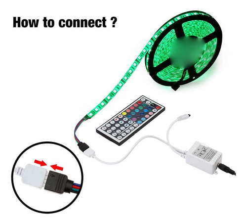 Controlador De Tira De Luz Led, Control Remoto Inalámbrico I