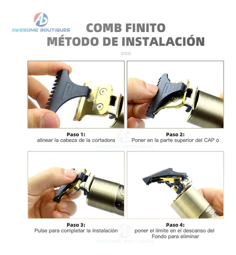 Imagen 7 de 10 de Máquinas Cortar Cabello Cortadora Cabello Perfiladora Trimer
