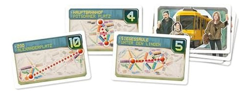 Ticket To Ride Berlin Juego De Mesa: Juego De Estrategia Par
