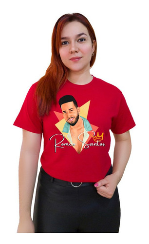 Polera Romeo Santos Concierto Chile2023 Familiar 100%aLG 629