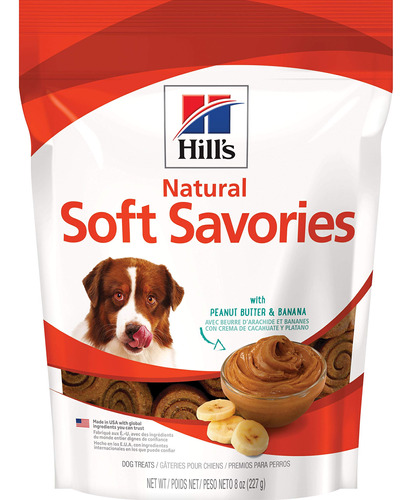 Hill's Soft Dog Treats, Bocadillos Suaves Con Mantequilla De