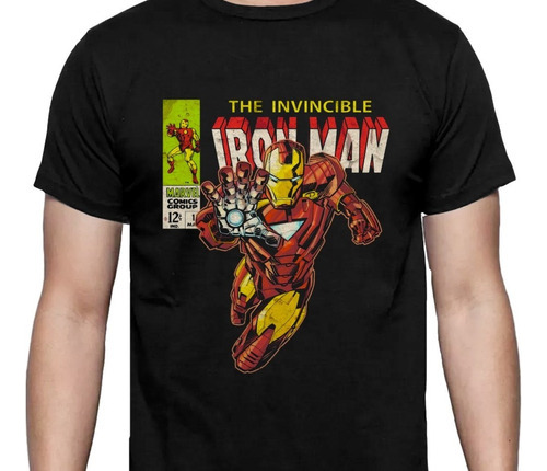 Iron Man - The Invincible - Polera Comic