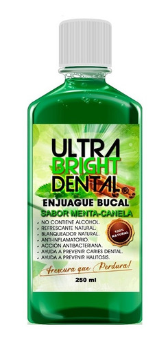 Ultra Bright Dental - Enjuague Bucal 100% Natural