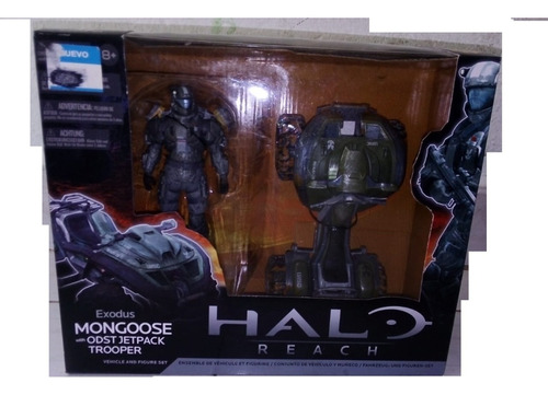 Mcfarlane Toys/halo: Reach Mongoose With Odst Jetpack Troope