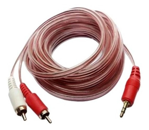 Cable Plug A Rca  -  Auxiliar 3.5mm A Rca Macho 100% Cobre