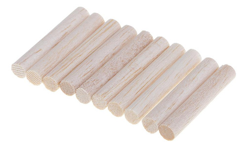 Varilla De Madera Artesanal Inacabada 50mm